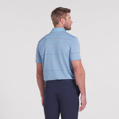 AP Rugby Stripe Golf Polo - Puma Golf Essential