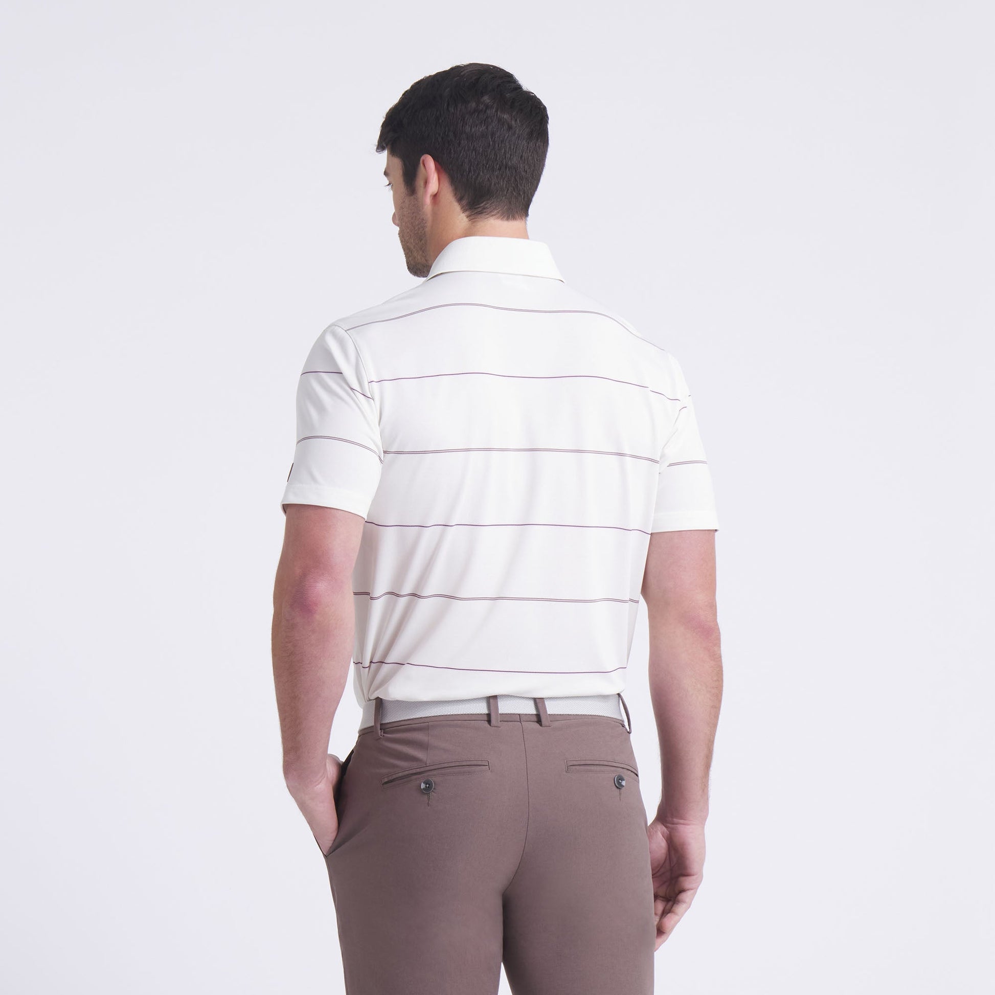 AP Rugby Stripe Golf Polo - Puma Golf Essential