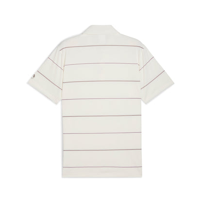AP Rugby Stripe Golf Polo - Puma Golf Essential