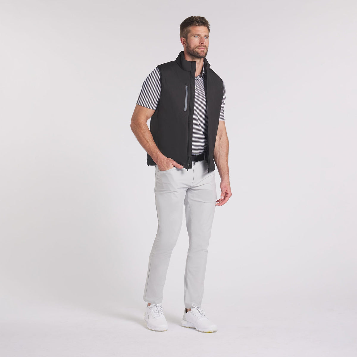Hielands Golf Vest - Puma Golf Latest