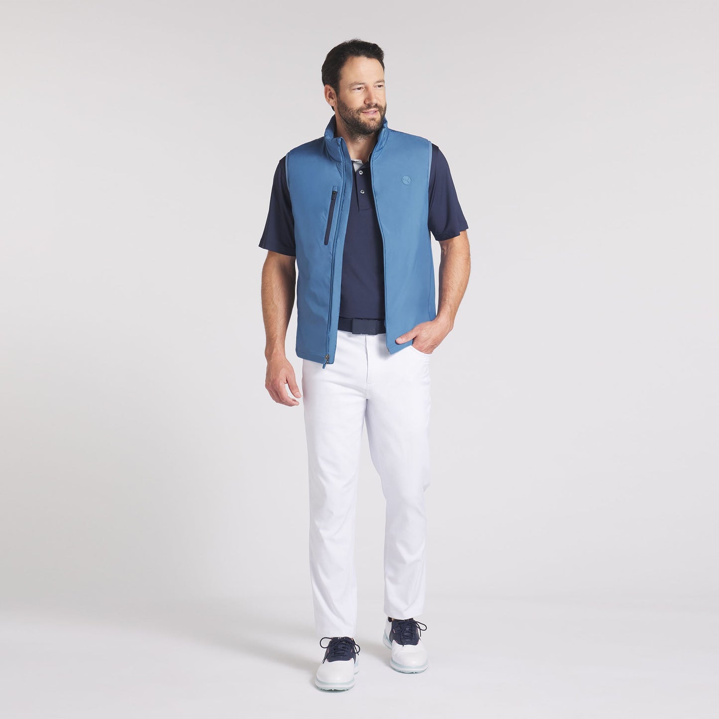Hielands Golf Vest - Puma Golf Latest