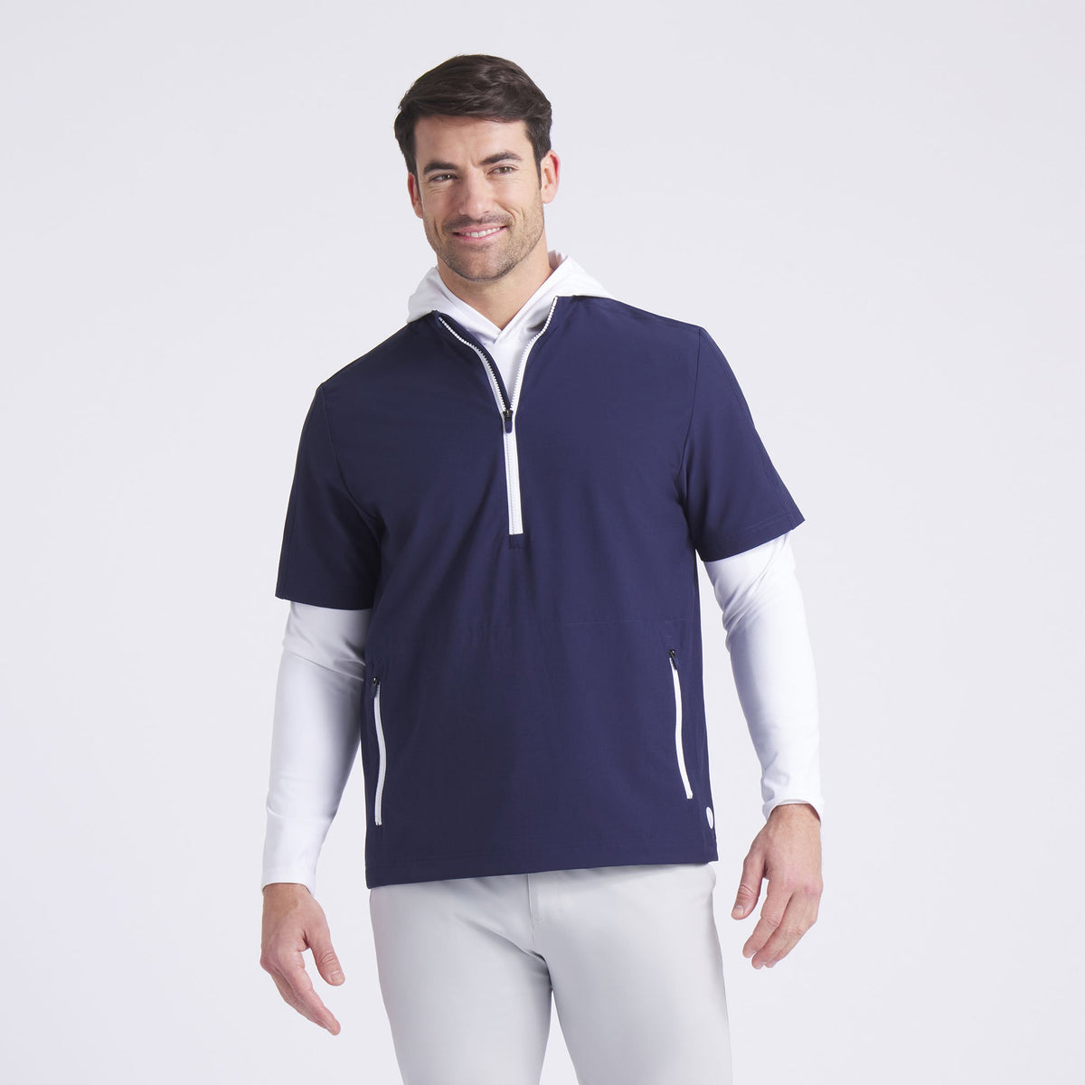 Ripguard Short Sleeve Pullover Golf Jacket - Puma Golf Trusted