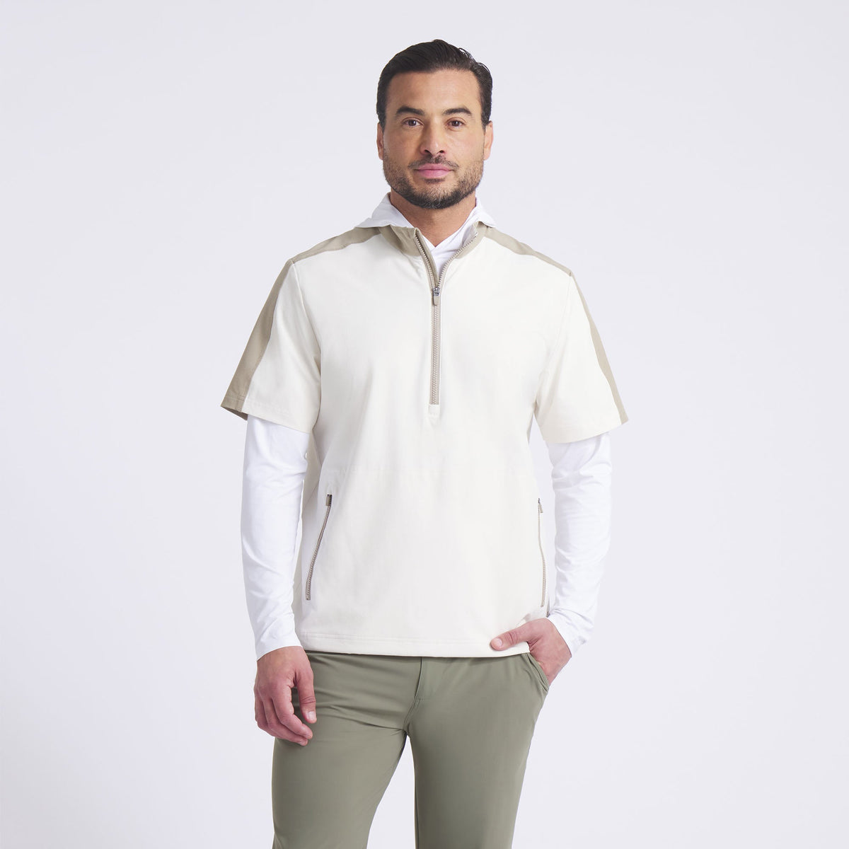 Ripguard Short Sleeve Pullover Golf Jacket - Puma Golf Trusted