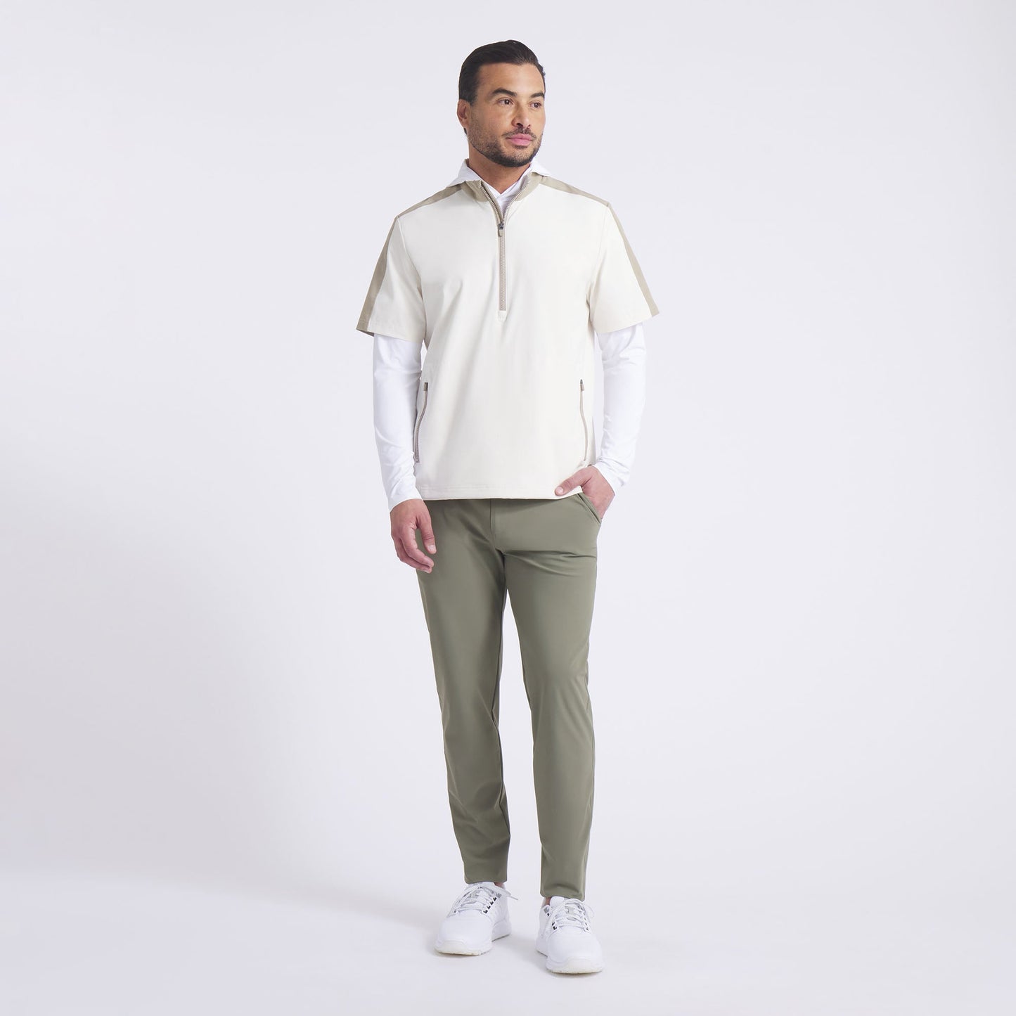 Ripguard Short Sleeve Pullover Golf Jacket - Puma Golf Trusted
