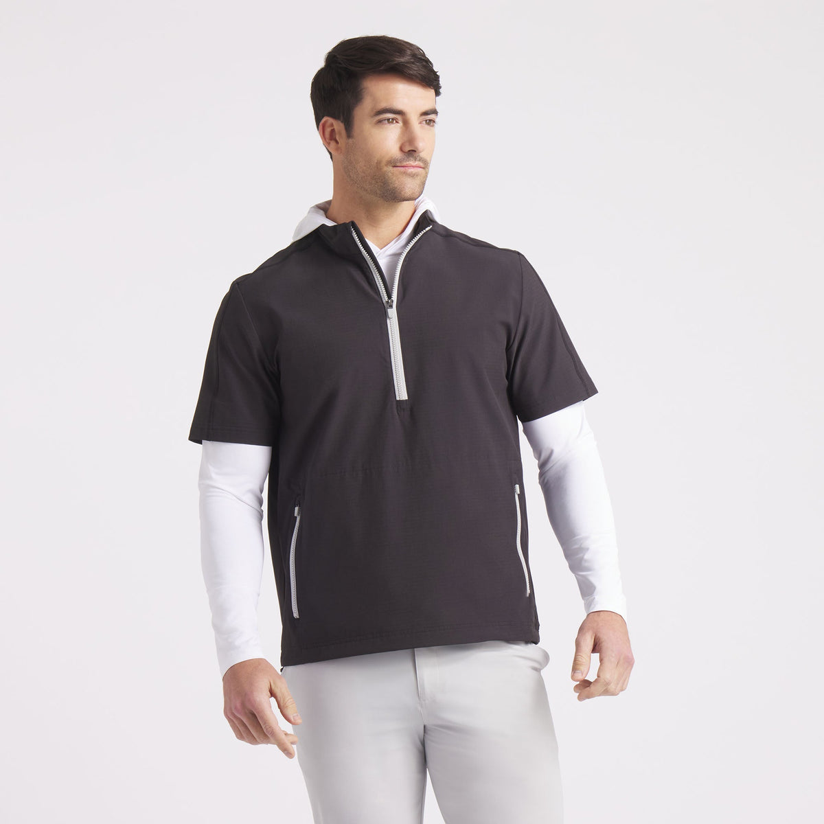 Ripguard Short Sleeve Pullover Golf Jacket - Puma Golf Trusted