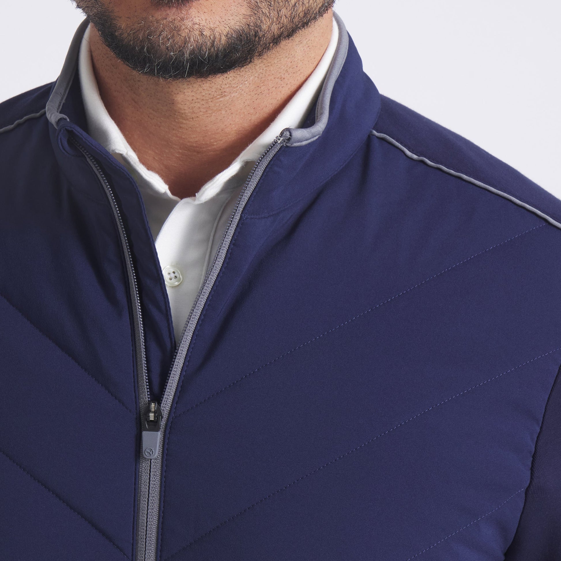 CLOUDSPUN Fleece Hybrid BN Golf Jacket - Puma Golf Essential