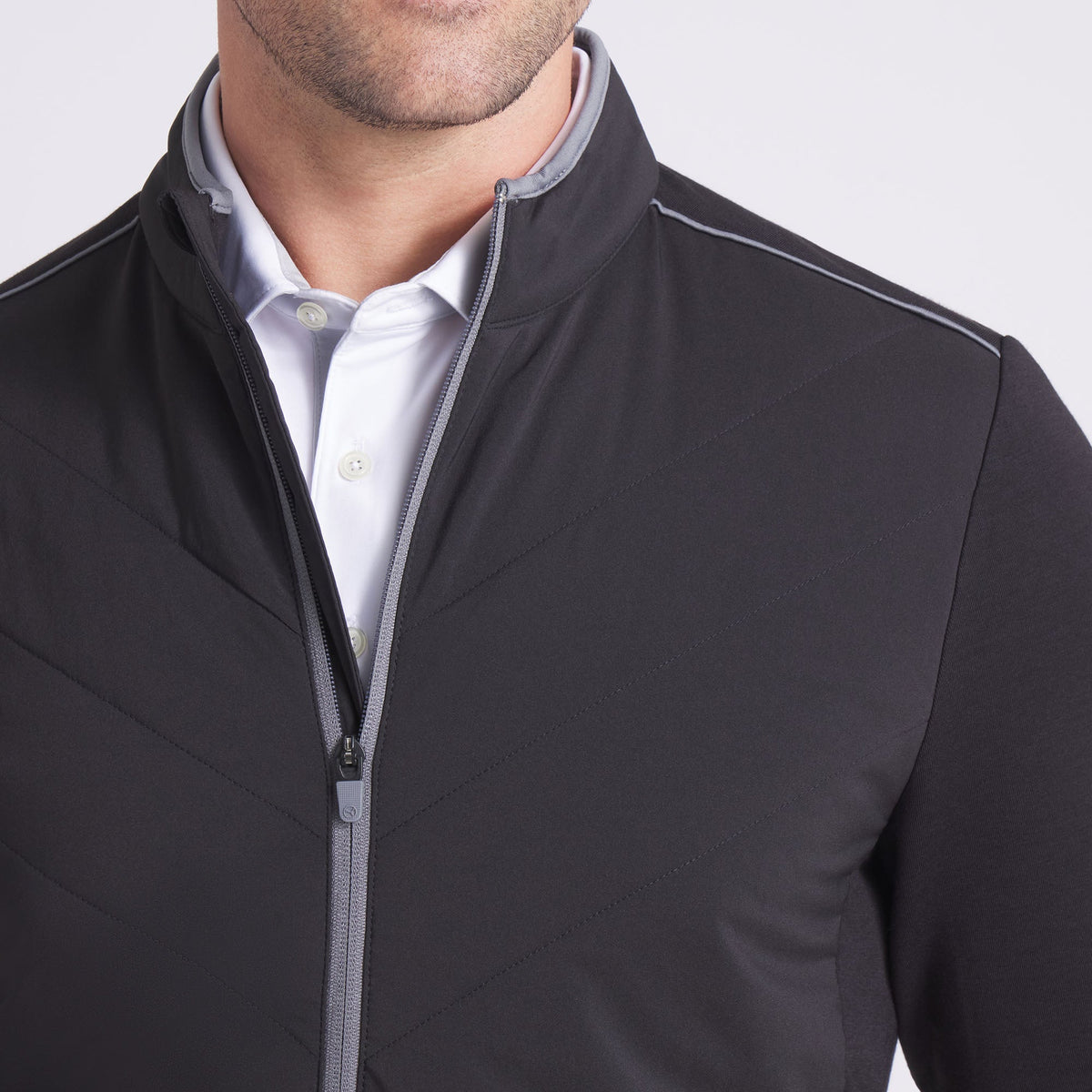 CLOUDSPUN Fleece Hybrid BN Golf Jacket - Puma Golf Essential