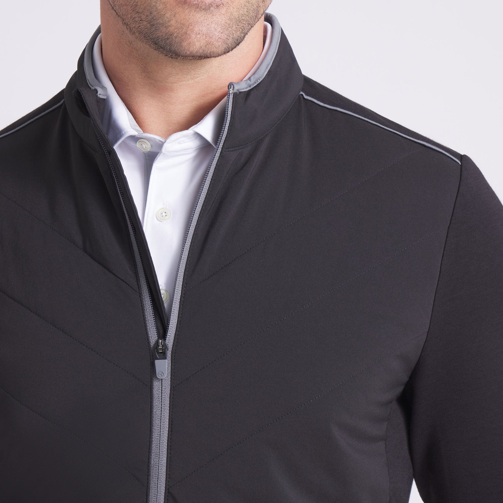 CLOUDSPUN Fleece Hybrid BN Golf Jacket - Puma Golf Essential