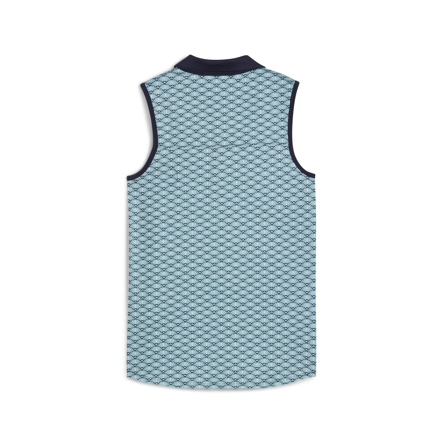Women's CLOUDSPUN Scallop Sleeveless Golf Polo - Puma Golf Classic