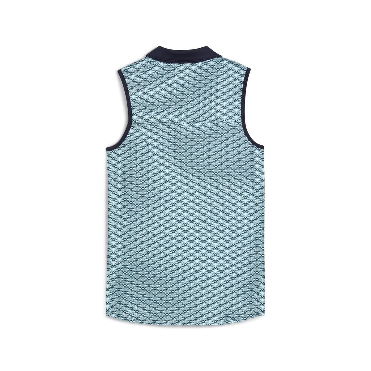 Women's CLOUDSPUN Scallop Sleeveless Golf Polo - Puma Golf Classic