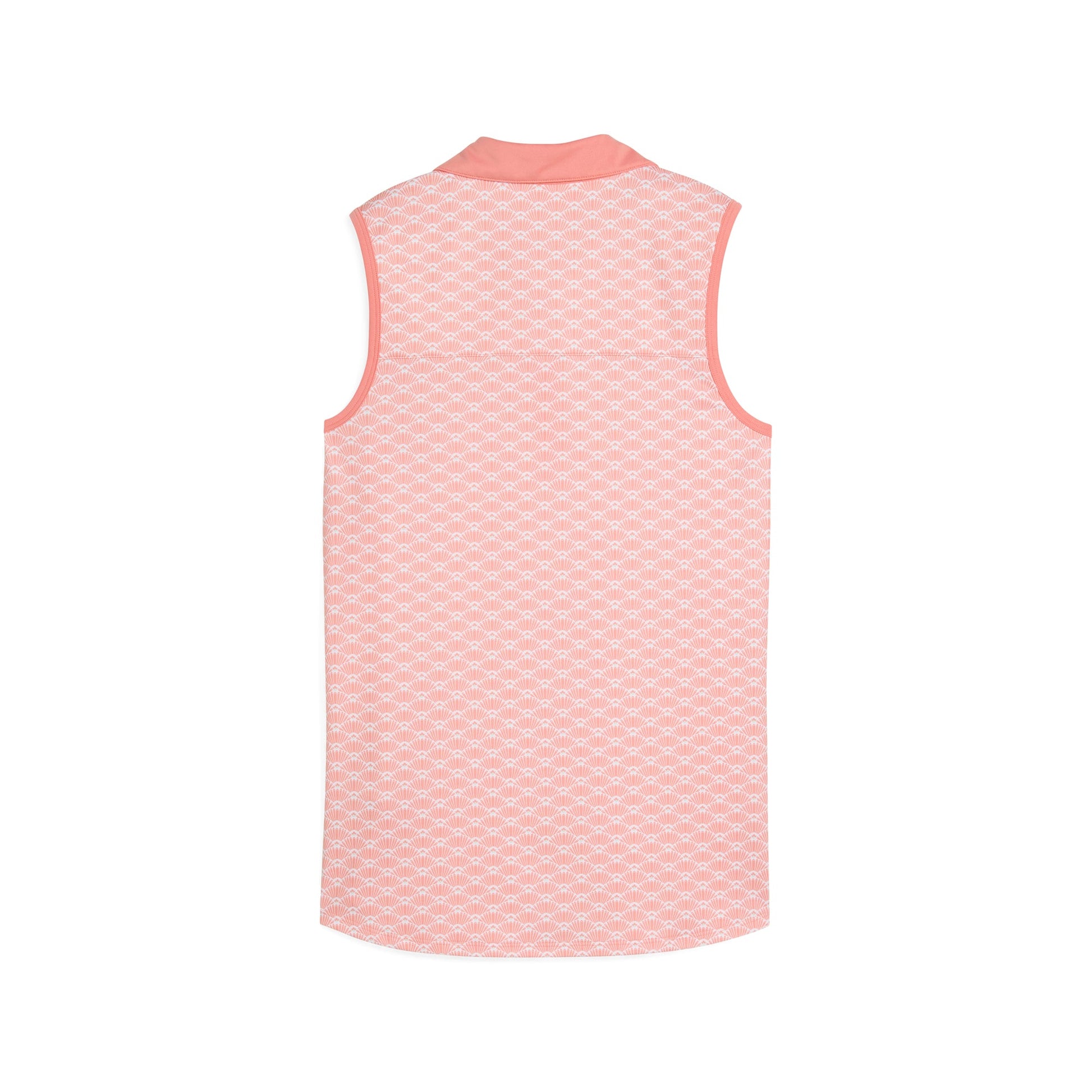 Women's CLOUDSPUN Scallop Sleeveless Golf Polo - Puma Golf Classic