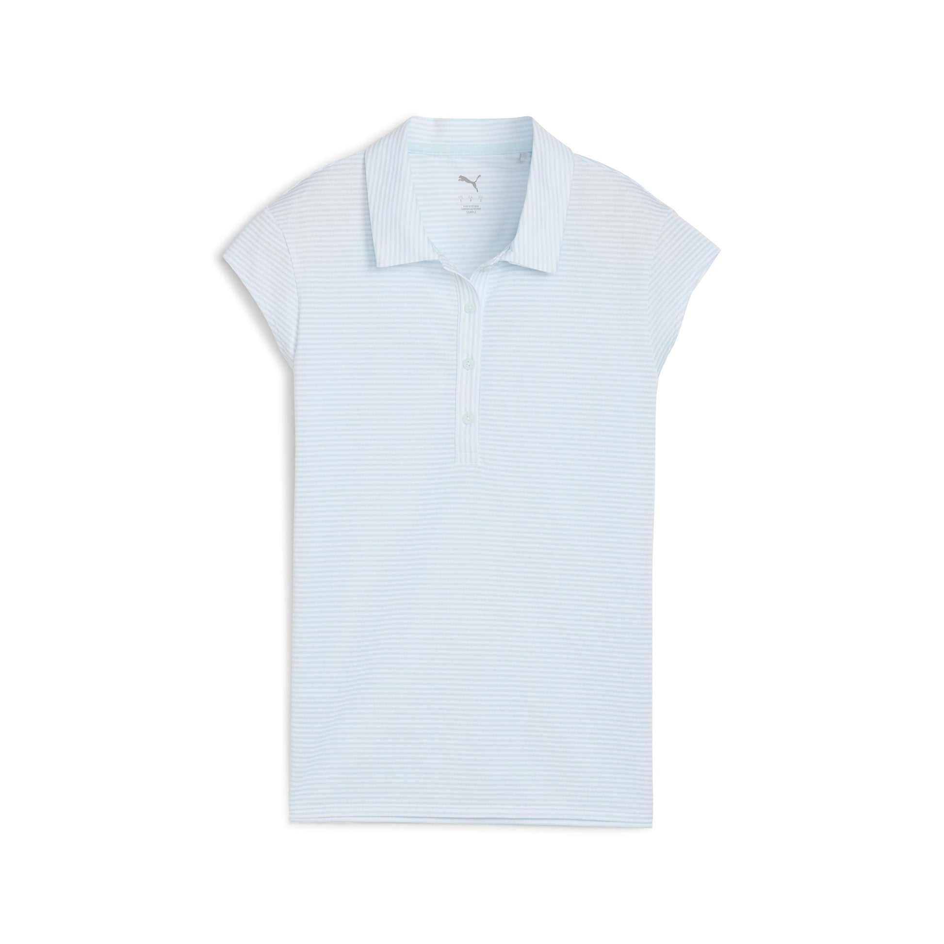 Women's Isle Pique Cap Sleeve Golf Polo - Puma Golf Essential