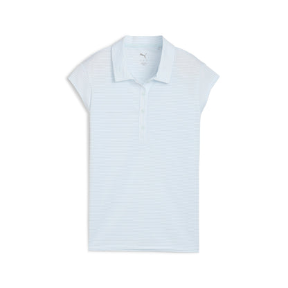 Women's Isle Pique Cap Sleeve Golf Polo - Puma Golf Essential