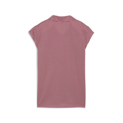 Women's Isle Pique Cap Sleeve Golf Polo - Puma Golf Essential