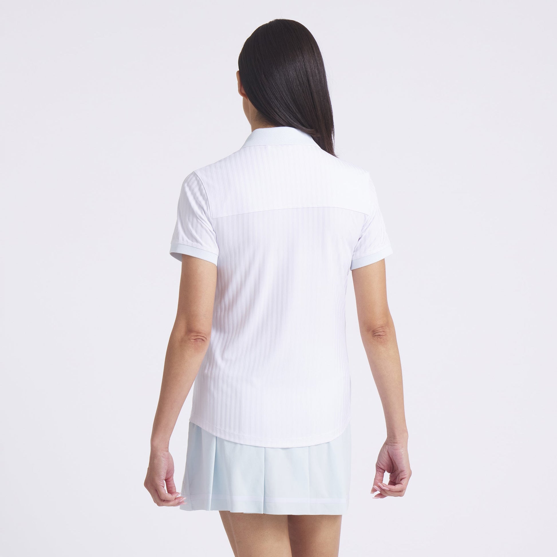 Women's MATTR Stripe Jacquard Golf Polo - Puma Golf Value