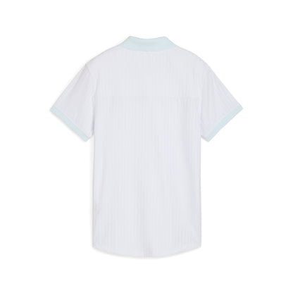 Women's MATTR Stripe Jacquard Golf Polo - Puma Golf Value