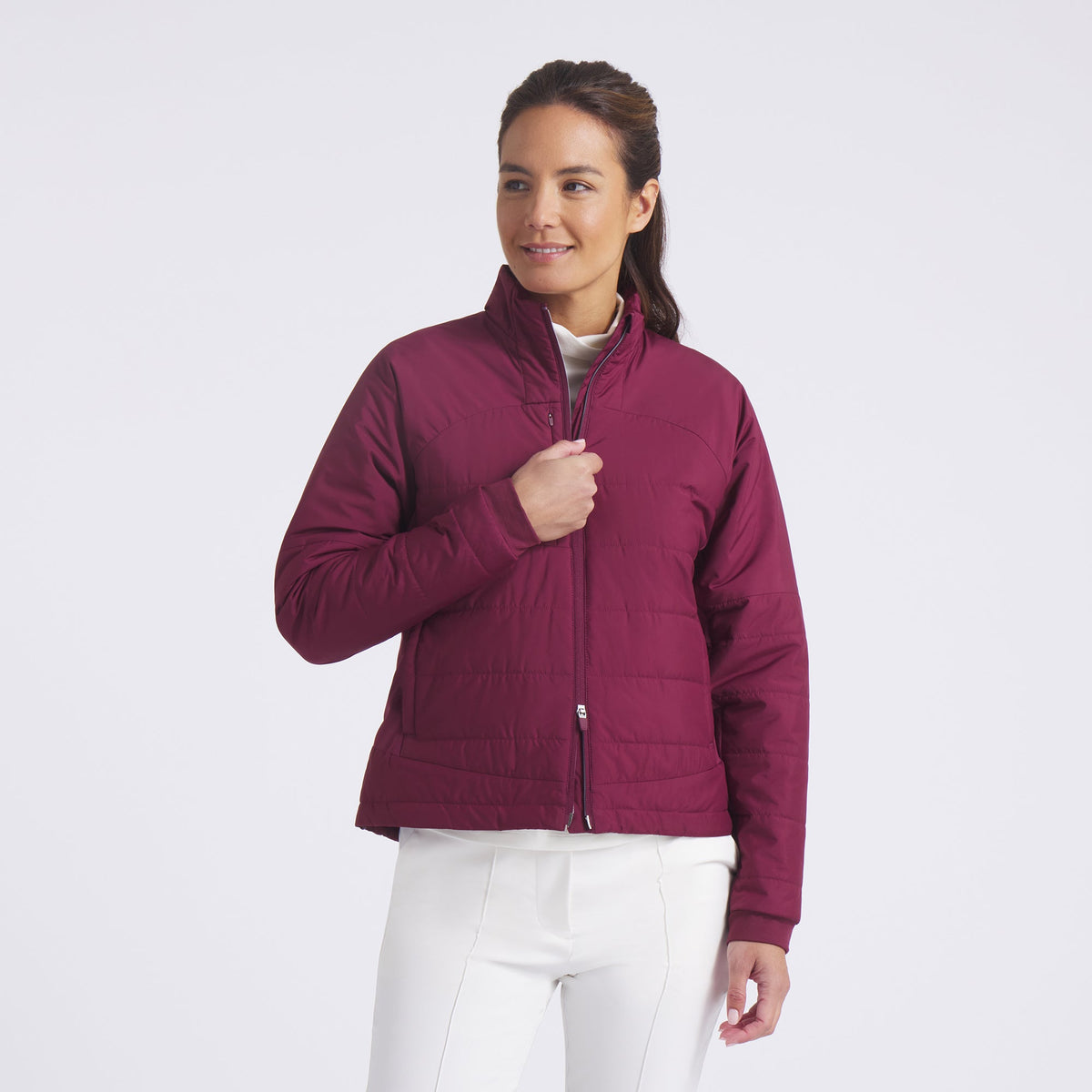 Women's Kyley Quilted Golf Jacket - Puma Golf Great Value