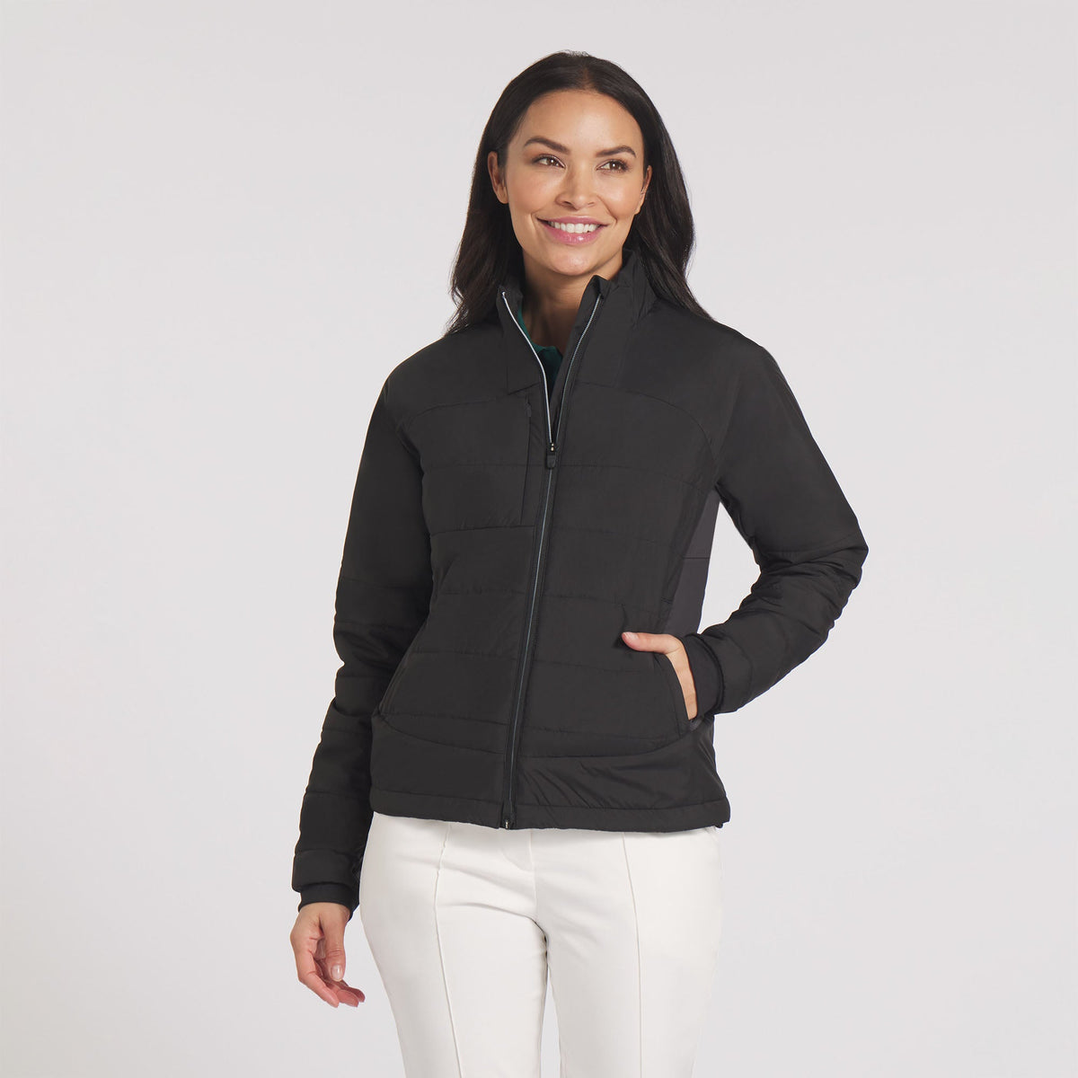 Women's Kyley Quilted Golf Jacket - Puma Golf Great Value