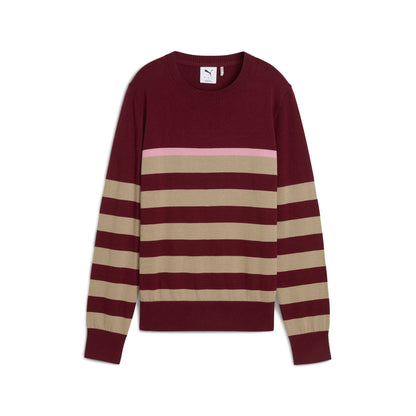 Women's Resort Stripe Golf Sweater - Puma Golf Classic