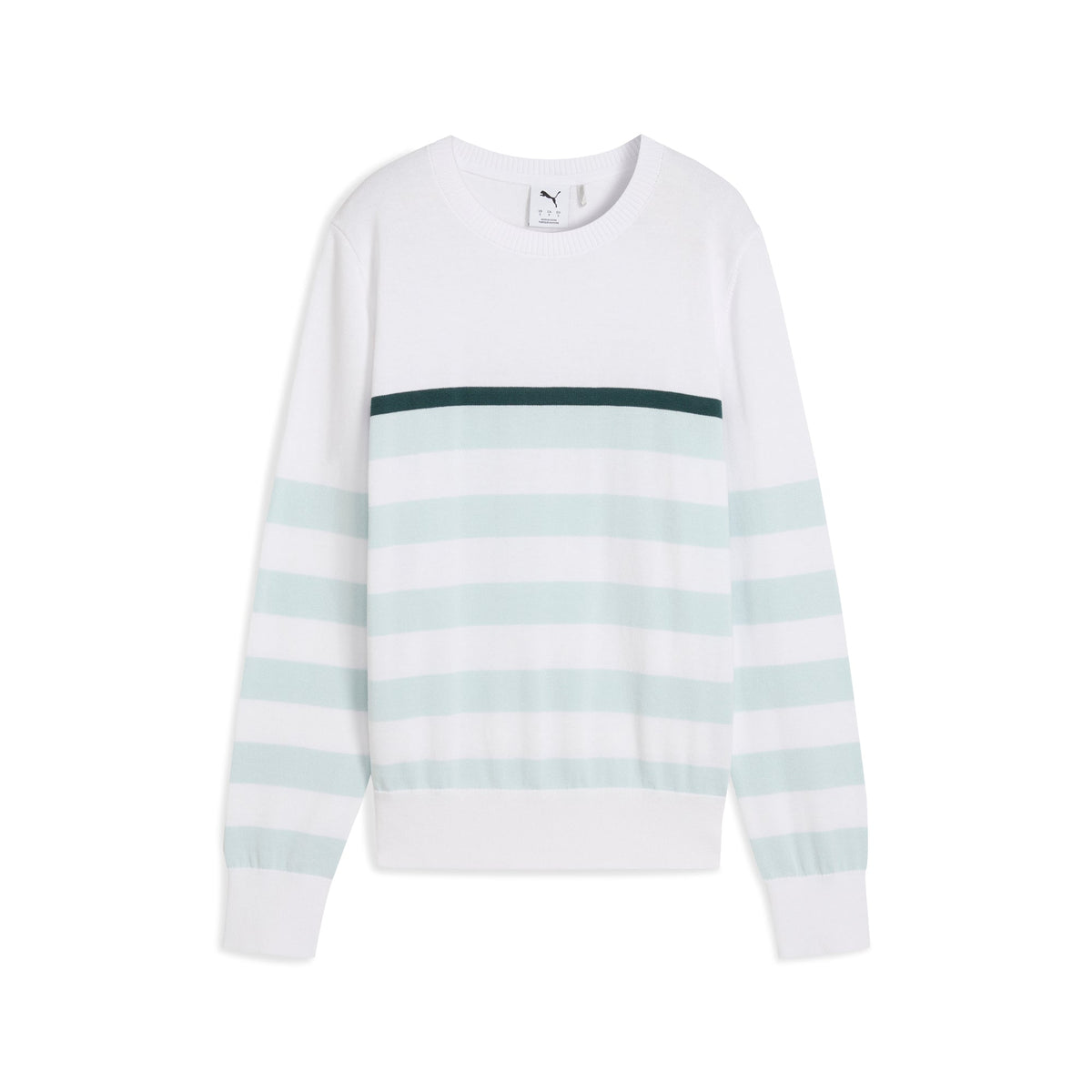 Women's Resort Stripe Golf Sweater - Puma Golf Classic