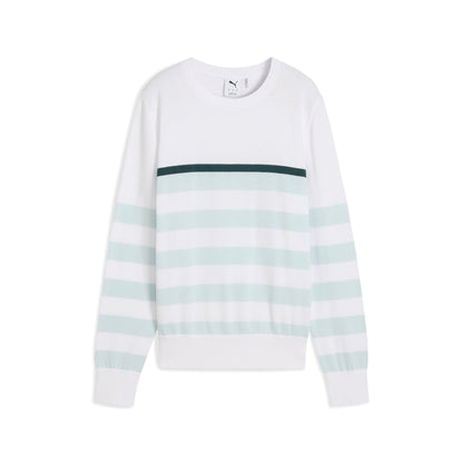 Women's Resort Stripe Golf Sweater - Puma Golf Classic