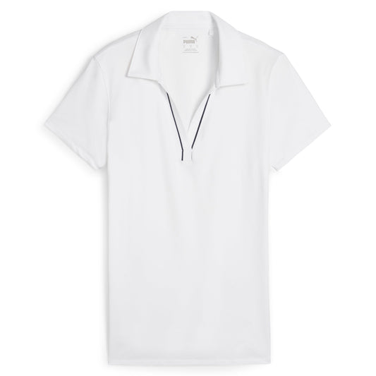 Women's CLOUDSPUN Piped Golf Polo - Puma Golf Latest
