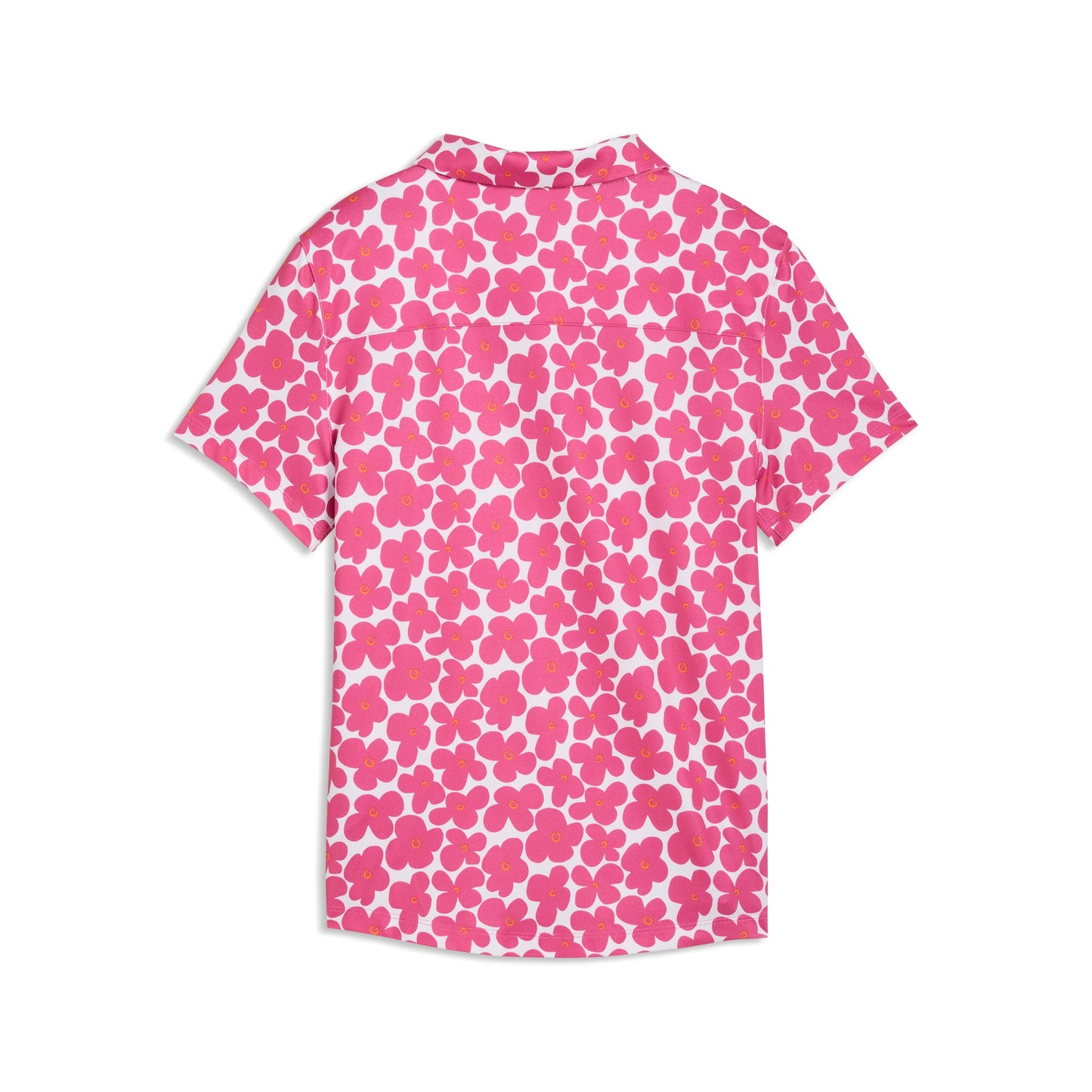 Girl's CLOUDSPUN Floral Golf Polo - Puma Golf Quality