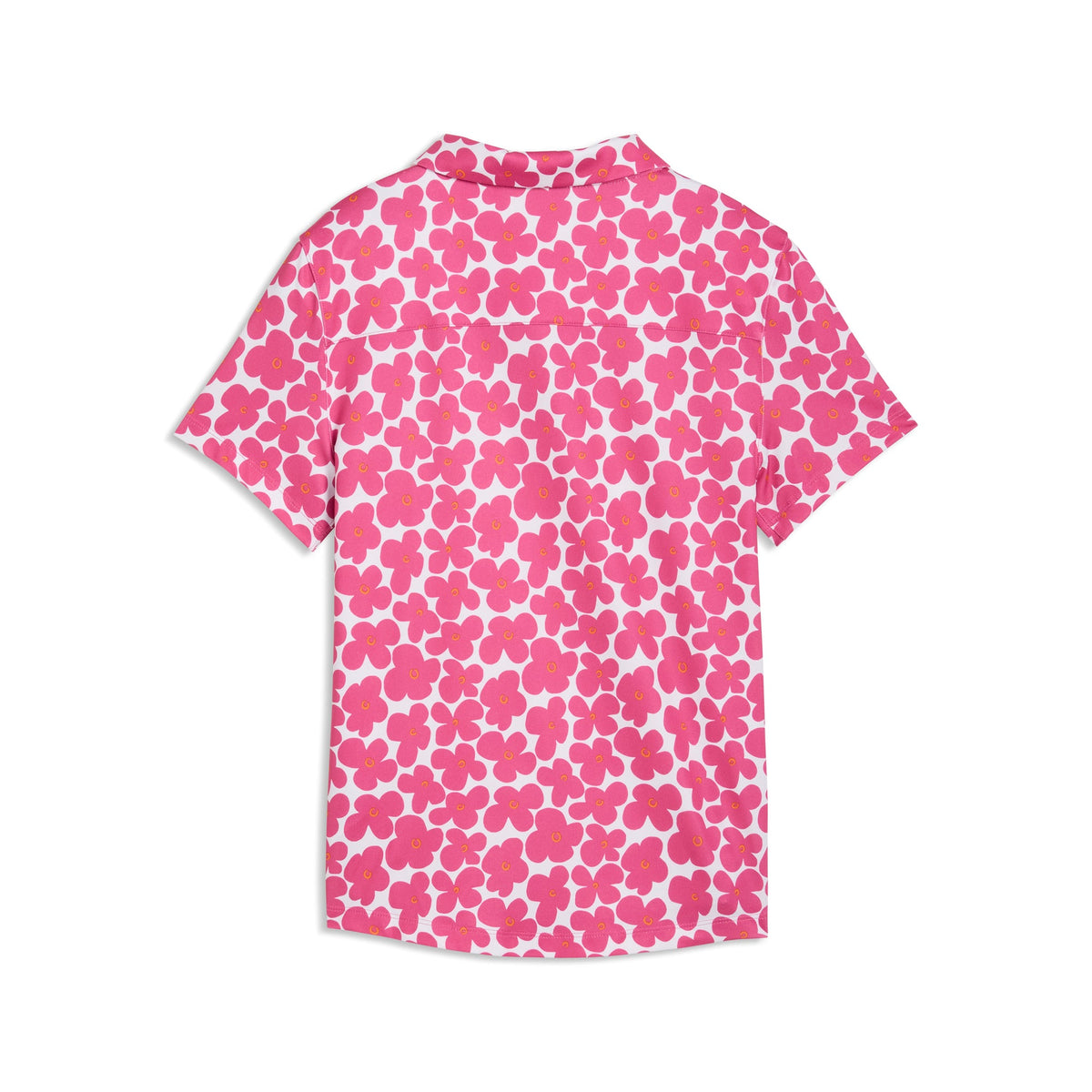 Girl's CLOUDSPUN Floral Golf Polo - Puma Golf Quality