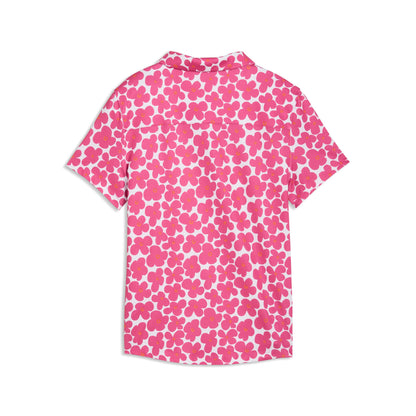 Girl's CLOUDSPUN Floral Golf Polo - Puma Golf Quality
