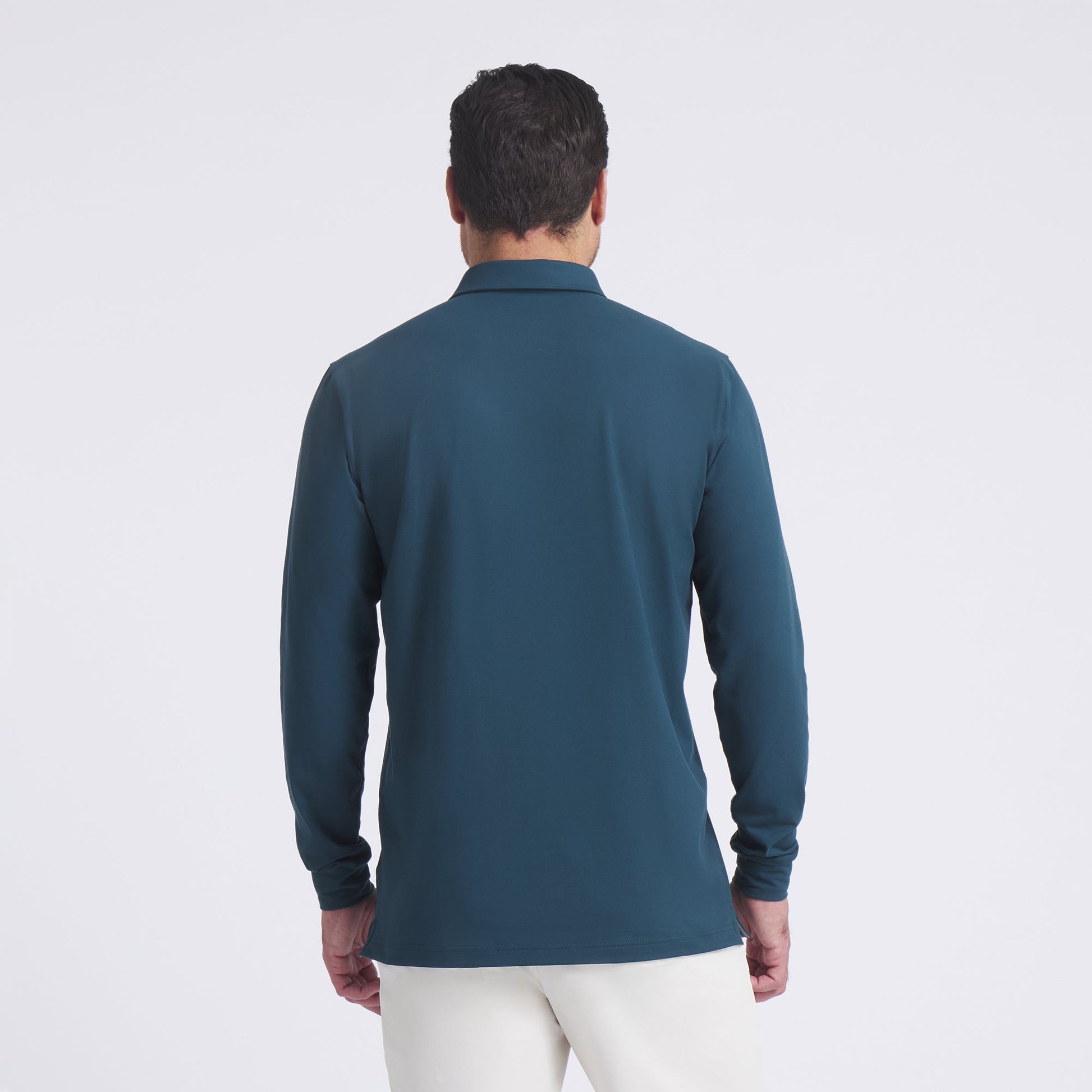 CLOUDSPUN Long Sleeve Midweight Golf Polo - Puma Golf Classic