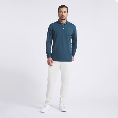 CLOUDSPUN Long Sleeve Midweight Golf Polo - Puma Golf Classic